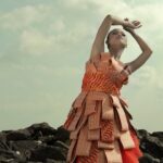 Photo flared dress