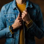 Photo denim shirt