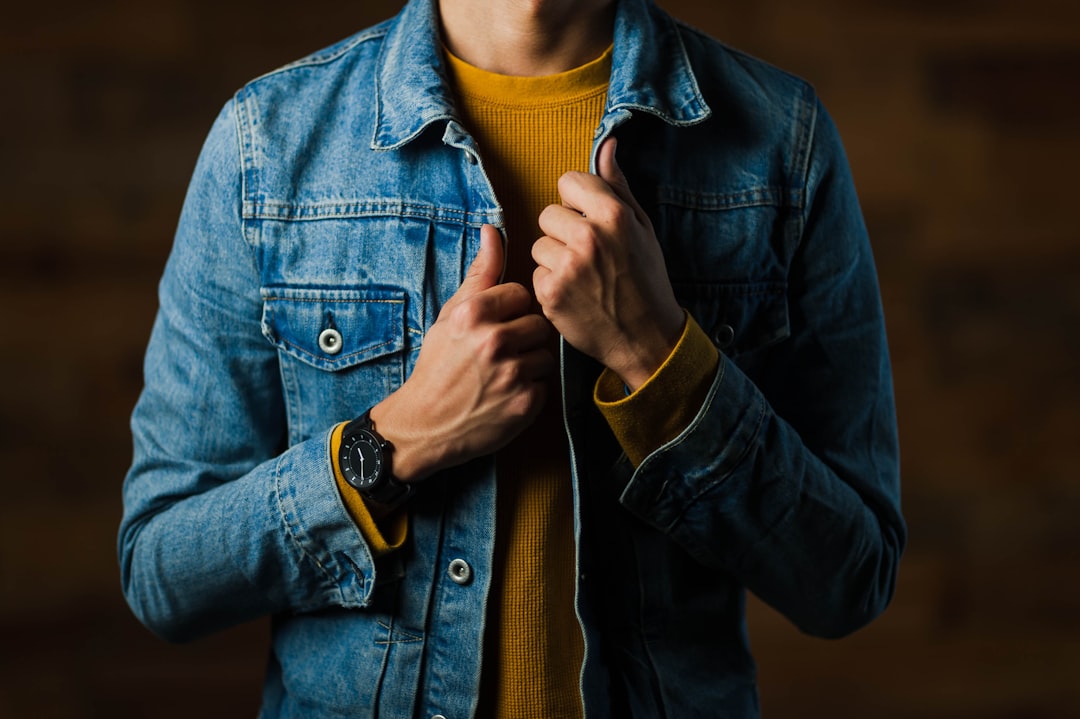 Photo denim shirt